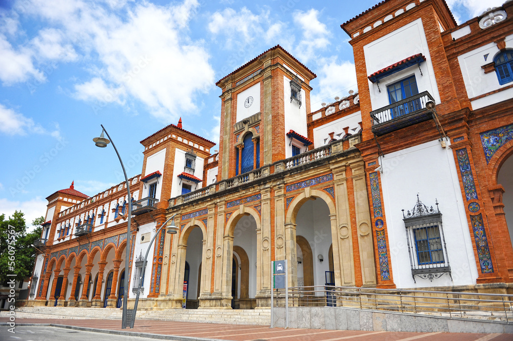 Fototapeta premium Estación de ferrocarril de Jerez de la Frontera, España