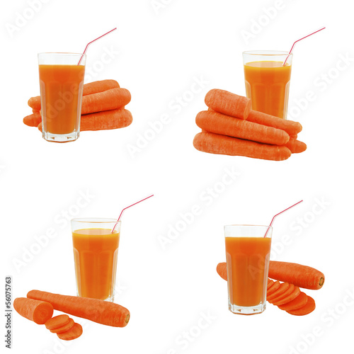 Fototapeta carrot juice