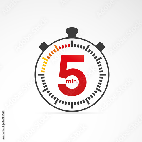 5 minutes, chrono