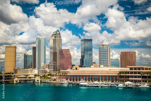 Tampa Florida skyline photo