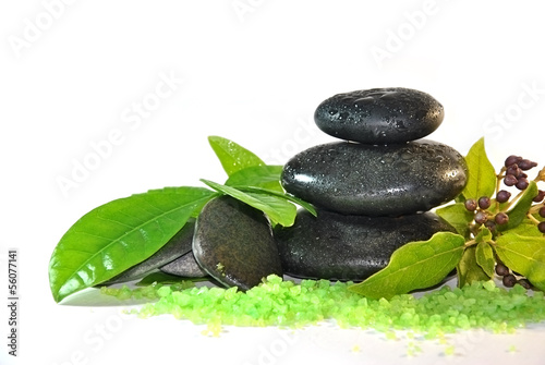 Fototapeta Naklejka Na Ścianę i Meble -  Special stones massage
