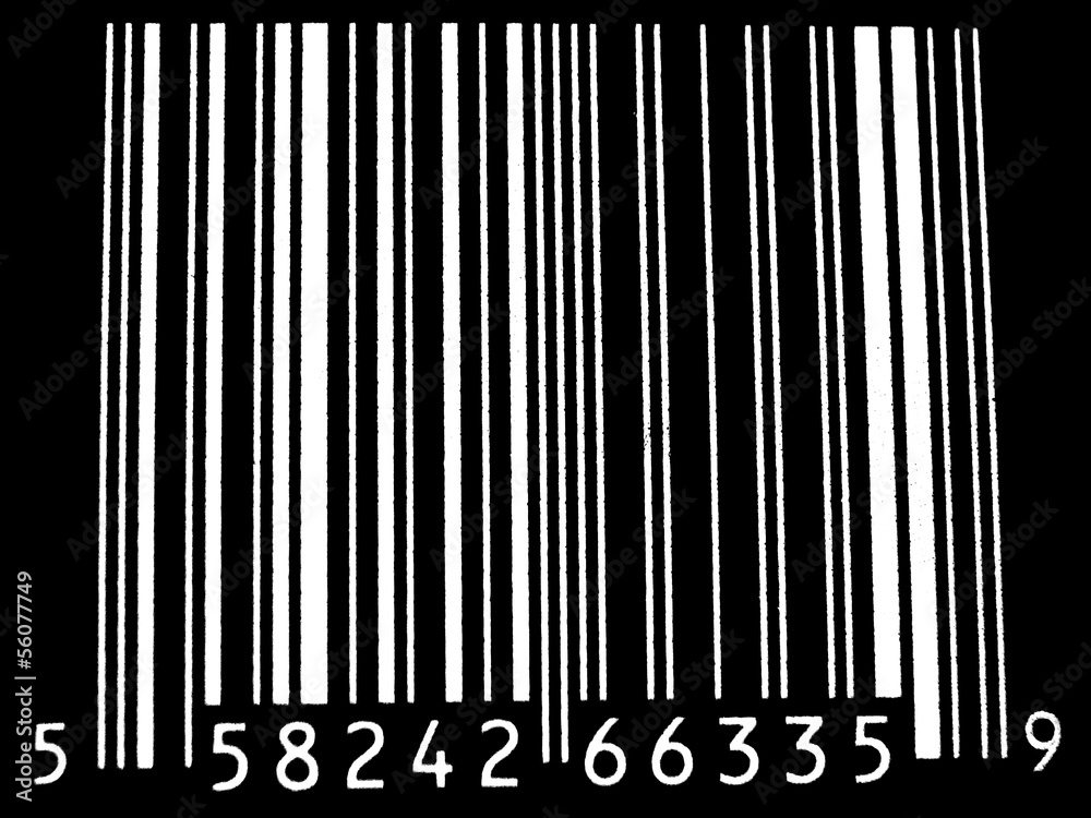 Bar Code inverted Bar Code inverted