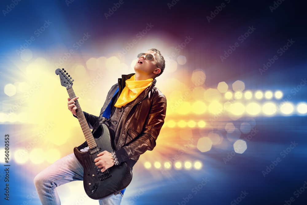Fototapeta premium Rock star