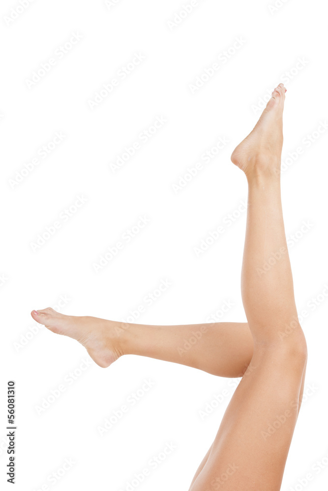 Feet up. Cropped image of women keeping her feet up while isolat Feet up. Cropped image of women keeping her feet up while isolat