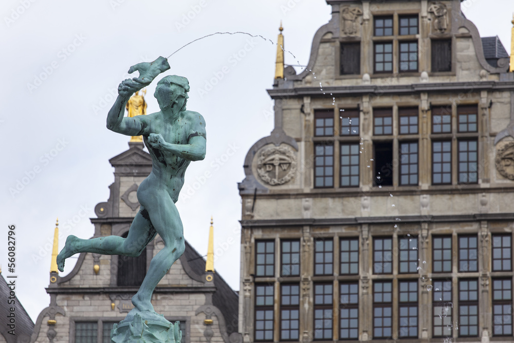 Fototapeta premium Antwerp City Center