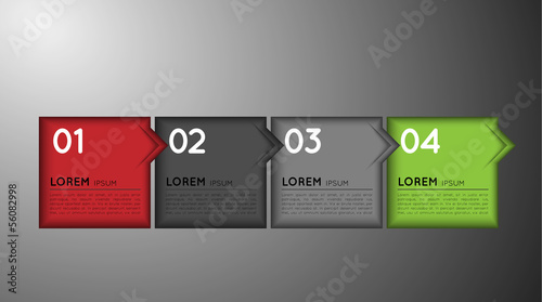 infographic template, banners