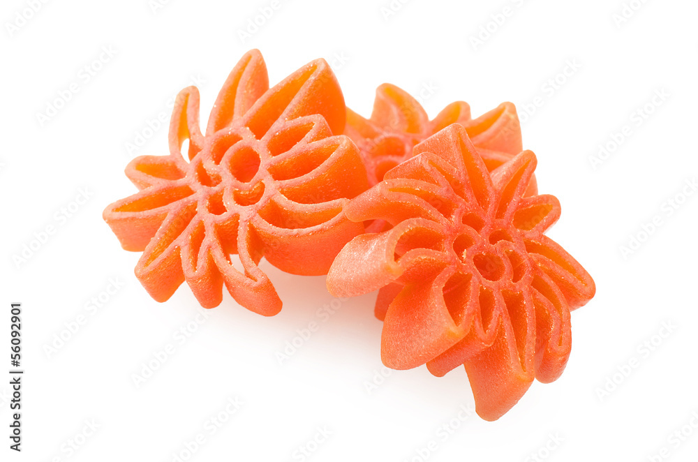 group of Italian original pasta close up on white group of Italian original pasta close up on white