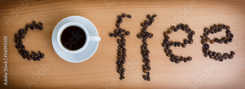 Inscription of coffee from ...