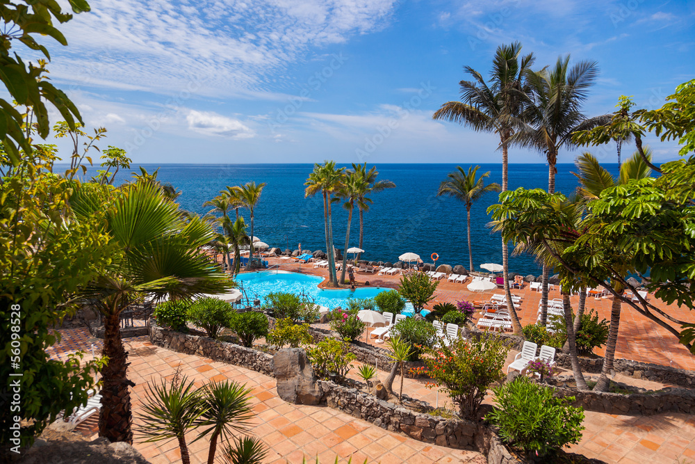 Fototapeta premium Pool at Tenerife island - Canary