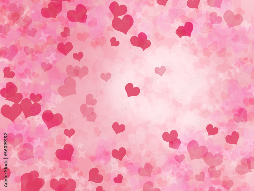 Valentine's day background with hearts Valentine's day background with hearts