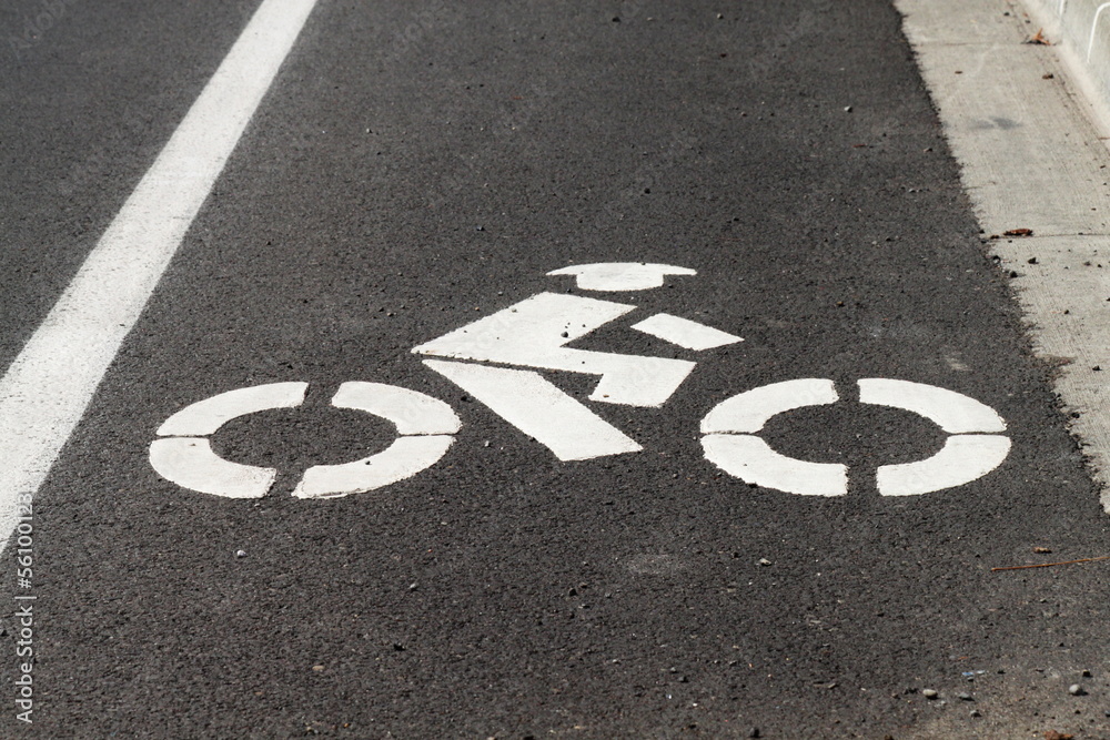 Fototapeta premium Bike Lane