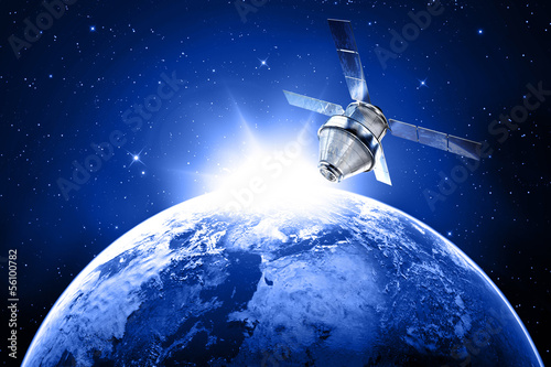 Fototapeta Naklejka Na Ścianę i Meble -  satellite in space