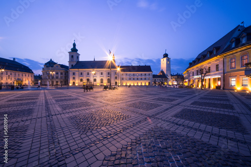 Sibiu Center by Night