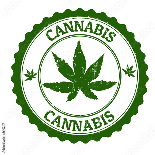 Cannabis stamp