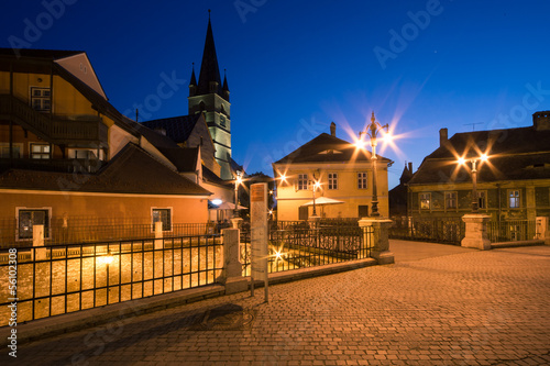 Urban Scene in medieval town