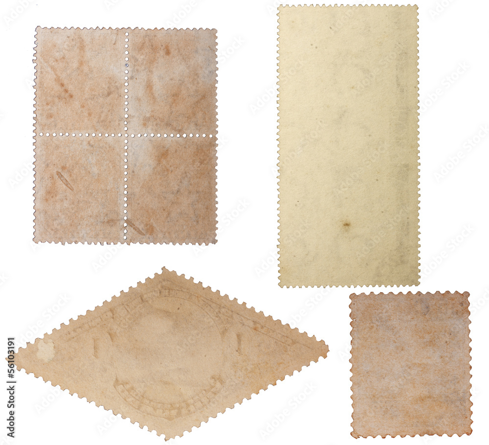 Fototapeta premium Vintage Blank Stamp set. XXL