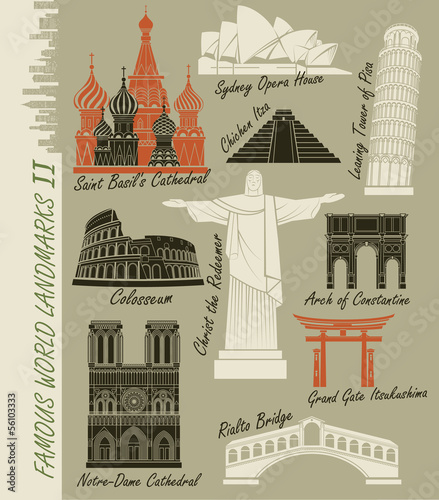 Famous World Landmarks