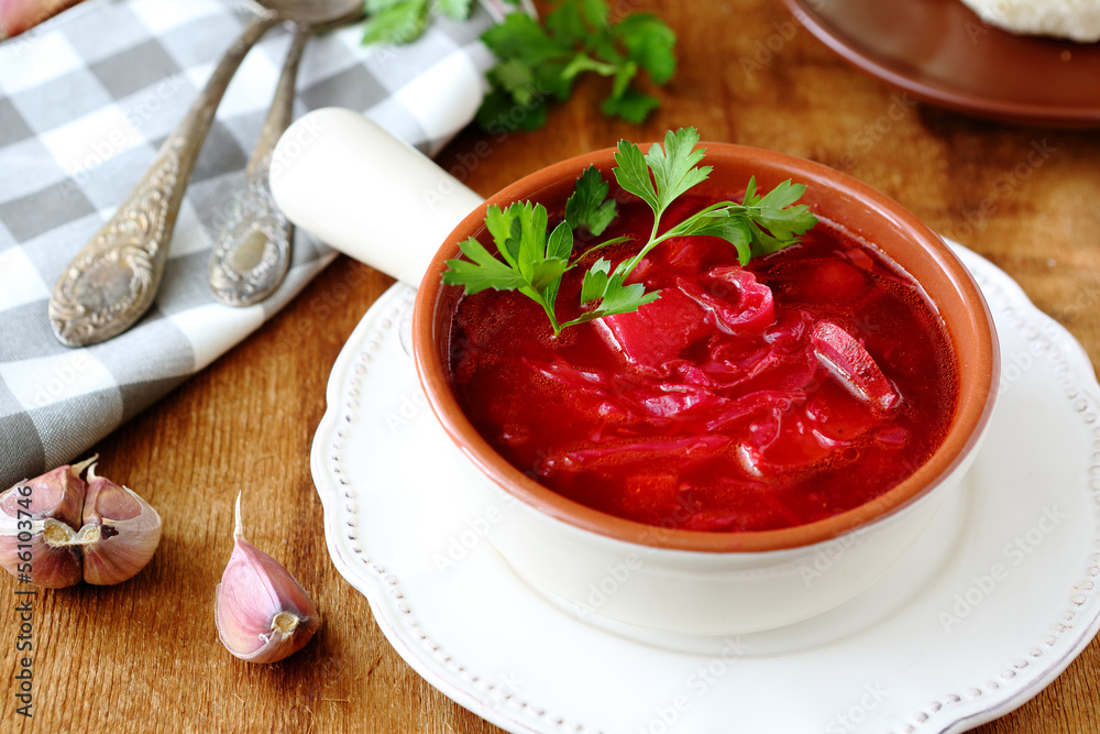 appetizing red tomato borsch appetizing red tomato borsch