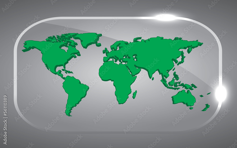 Map of the world pin map icons map world vector illustration