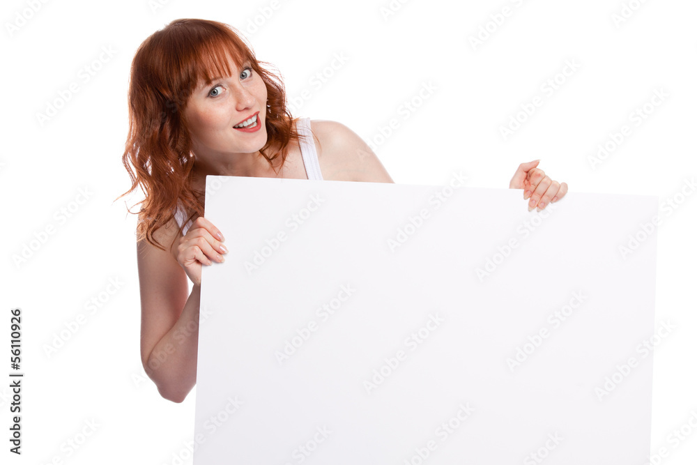 woman showing on the message woman showing on the message