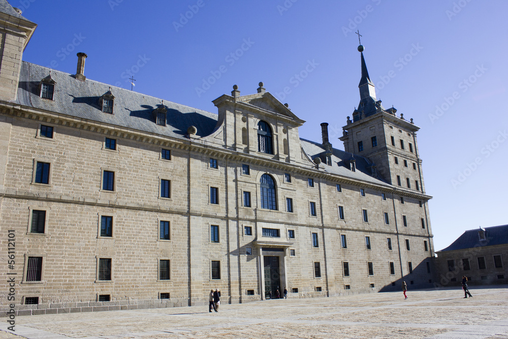 Fototapeta premium Escorial monastery entrance
