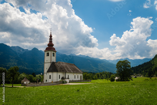 Mountain church, Julian Alps