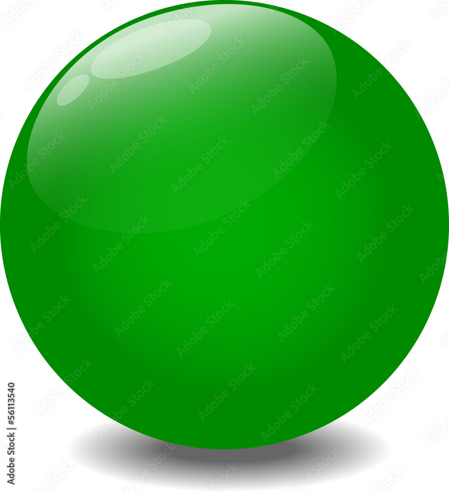 Green Glare Ball