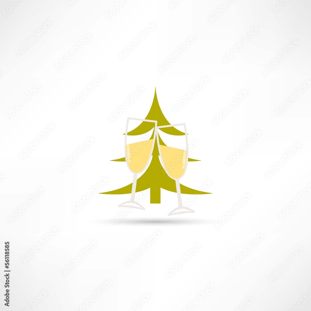 Fototapeta premium christmas icon