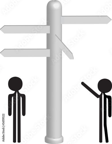 choice between directions