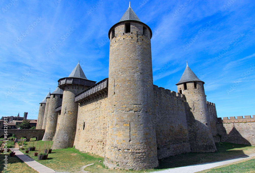Château Comtal (XIIe) de Carcassonne