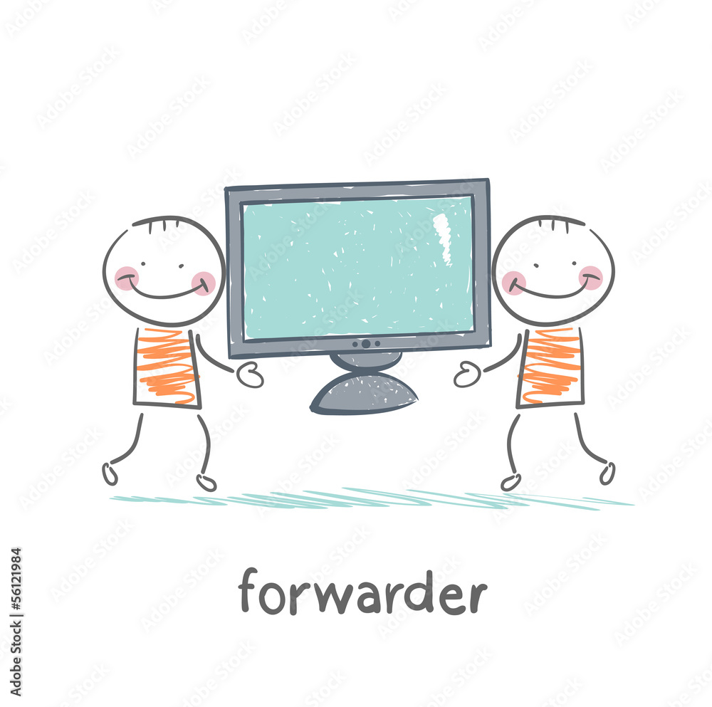 freight forwarder has a TV freight forwarder has a TV