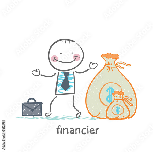 financier is a bag of money