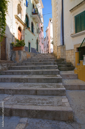Fototapeta Naklejka Na Ścianę i Meble -  Alleyway. Rodi Garganico. Puglia. Italy.