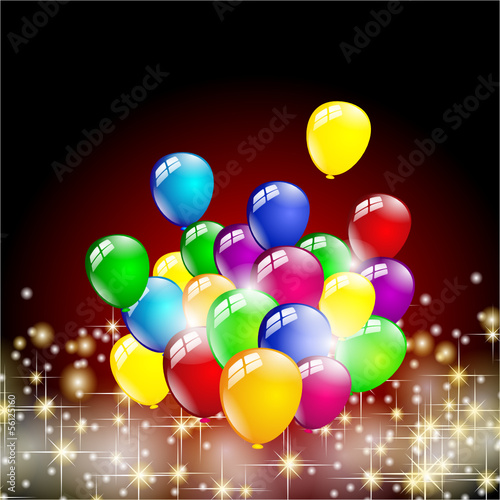 Geburtstag Hintergrund Sterne