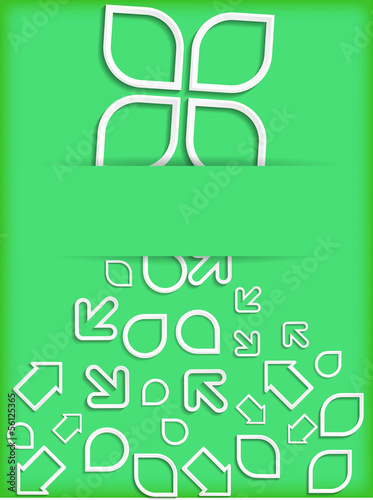 Abstrakte geometrische Gestaltung