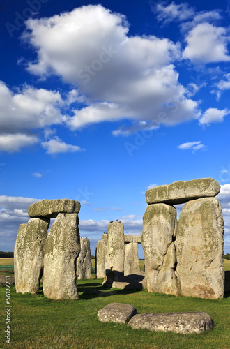 Stonehenge prehistoric stone monument near Salisbury, Wiltshire photo