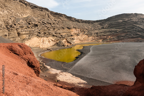 Charco de los Clicos, Lanzarote, Spanien, Spain