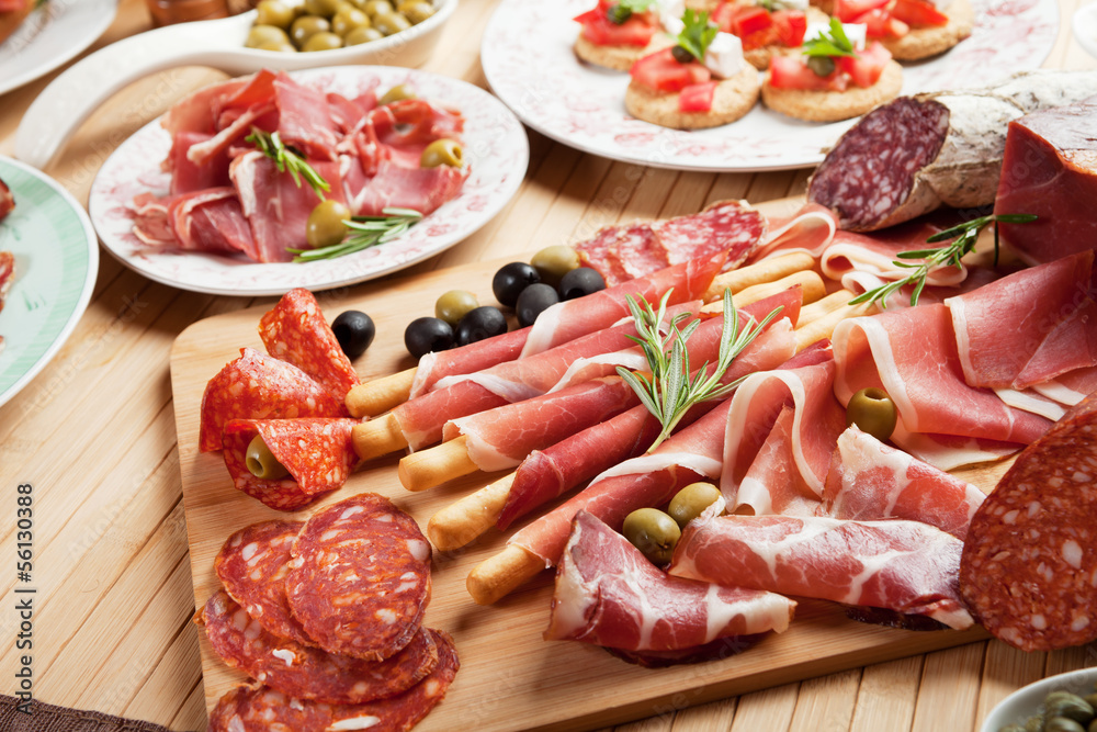 Italian prosciutto Italian prosciutto