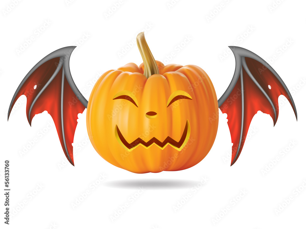 Naklejka premium happy pumpkin2