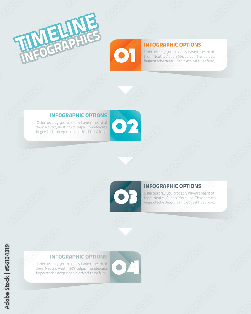Infographic timeline Infographic timeline