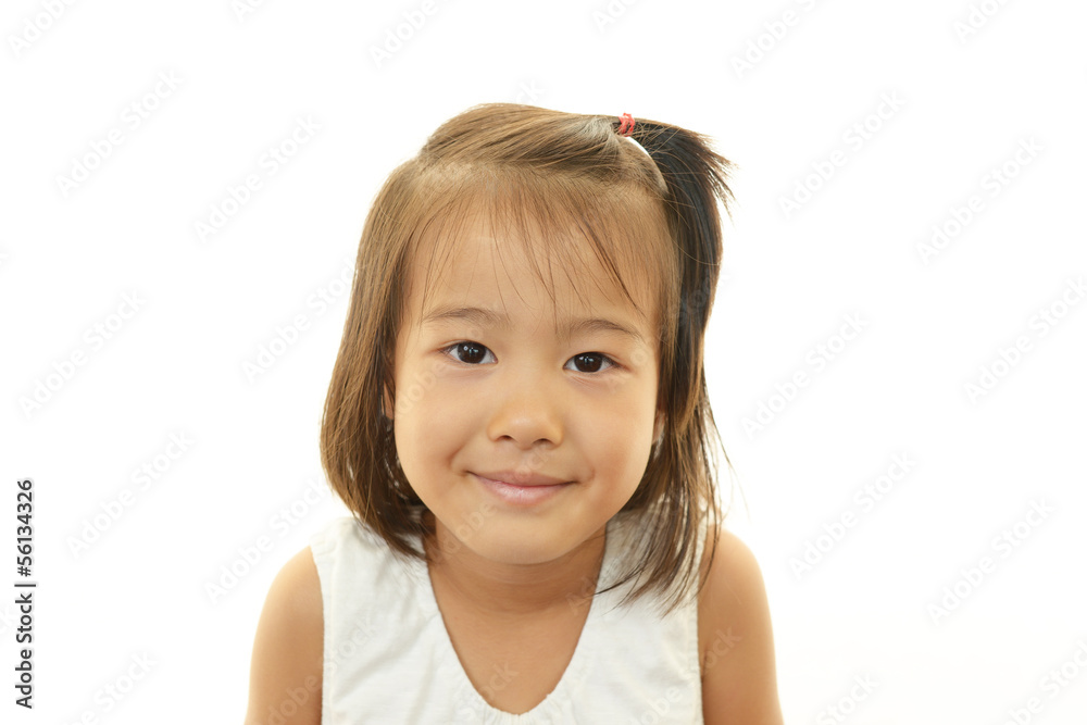 笑顔の女の子 笑顔の女の子