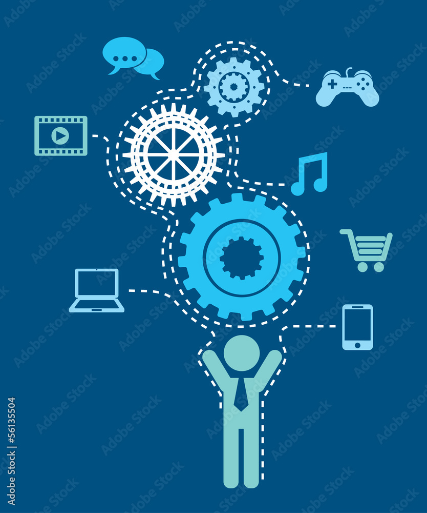 Obraz premium connectivity