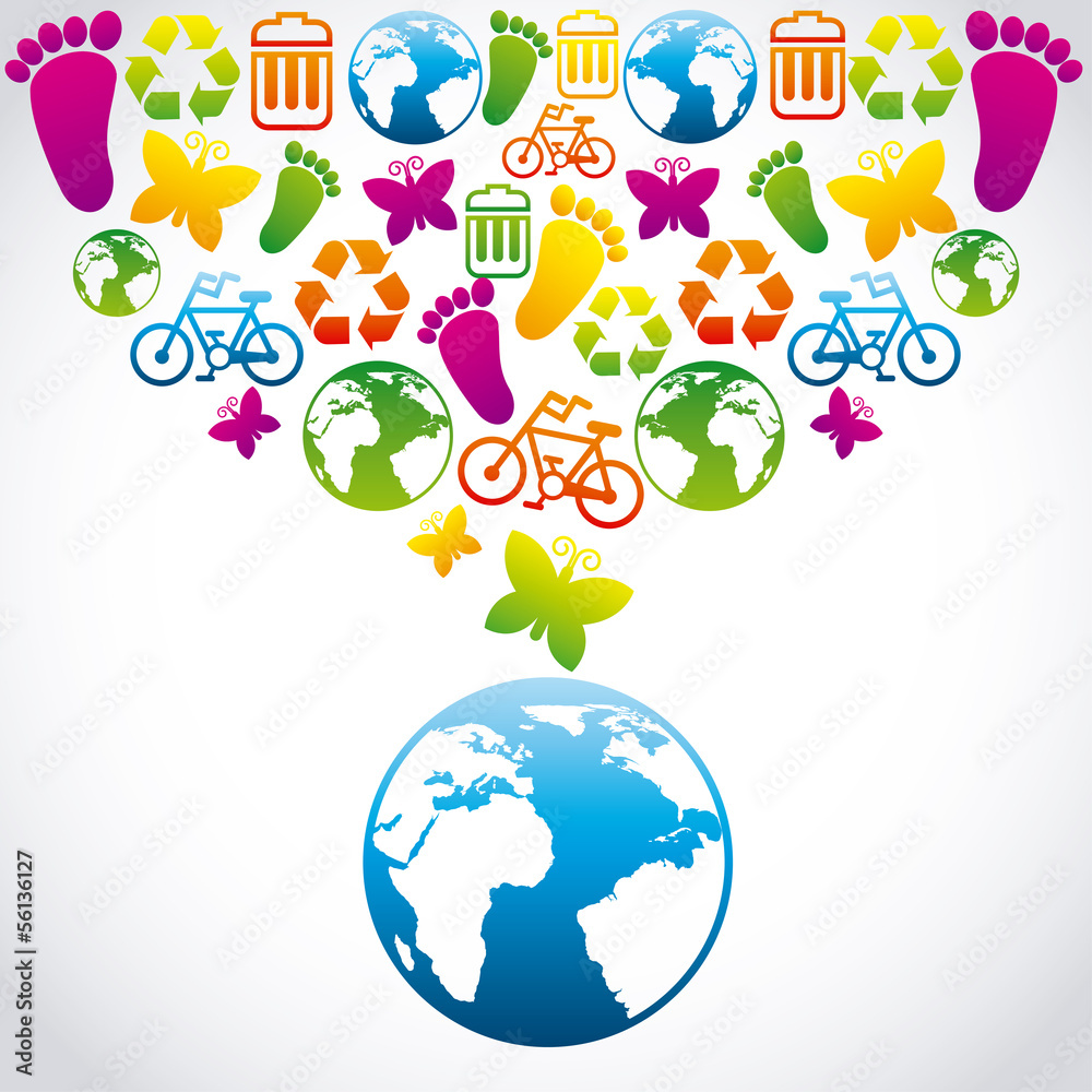 Fototapeta premium save the planet