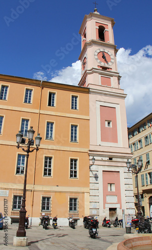 Palais Rusca à Nice (Côte d'azur, France)