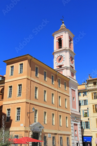 Palais Rusca à Nice (Côte d'azur, France)