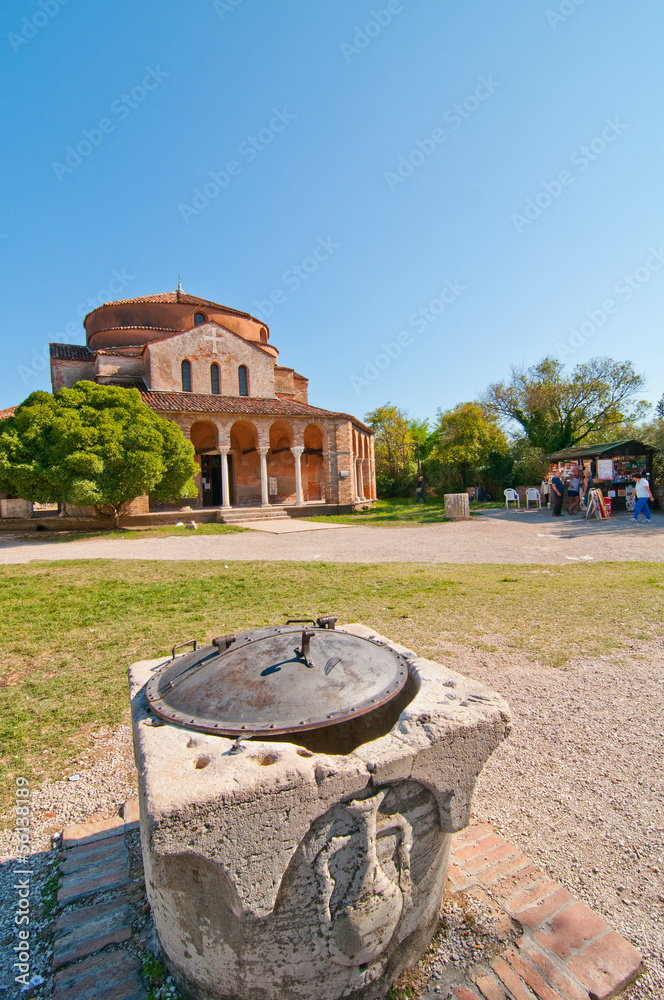 Naklejka premium Venice Italy Torcello Cathedral of Santa Maria Assunta