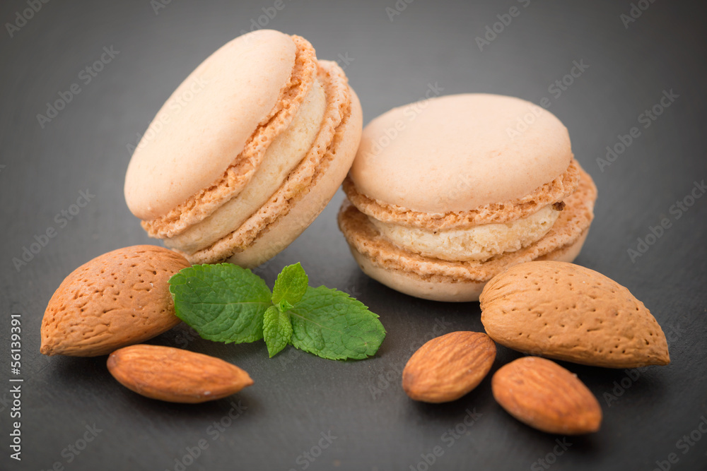 Macaroons with almonds Macaroons with almonds