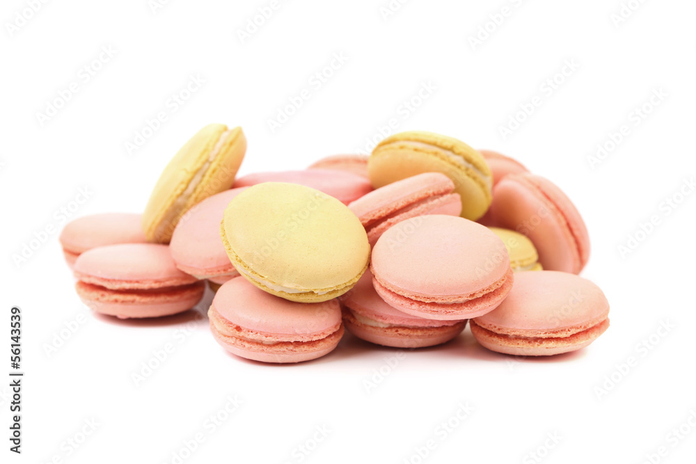 Lot of macaron cakes Lot of macaron cakes