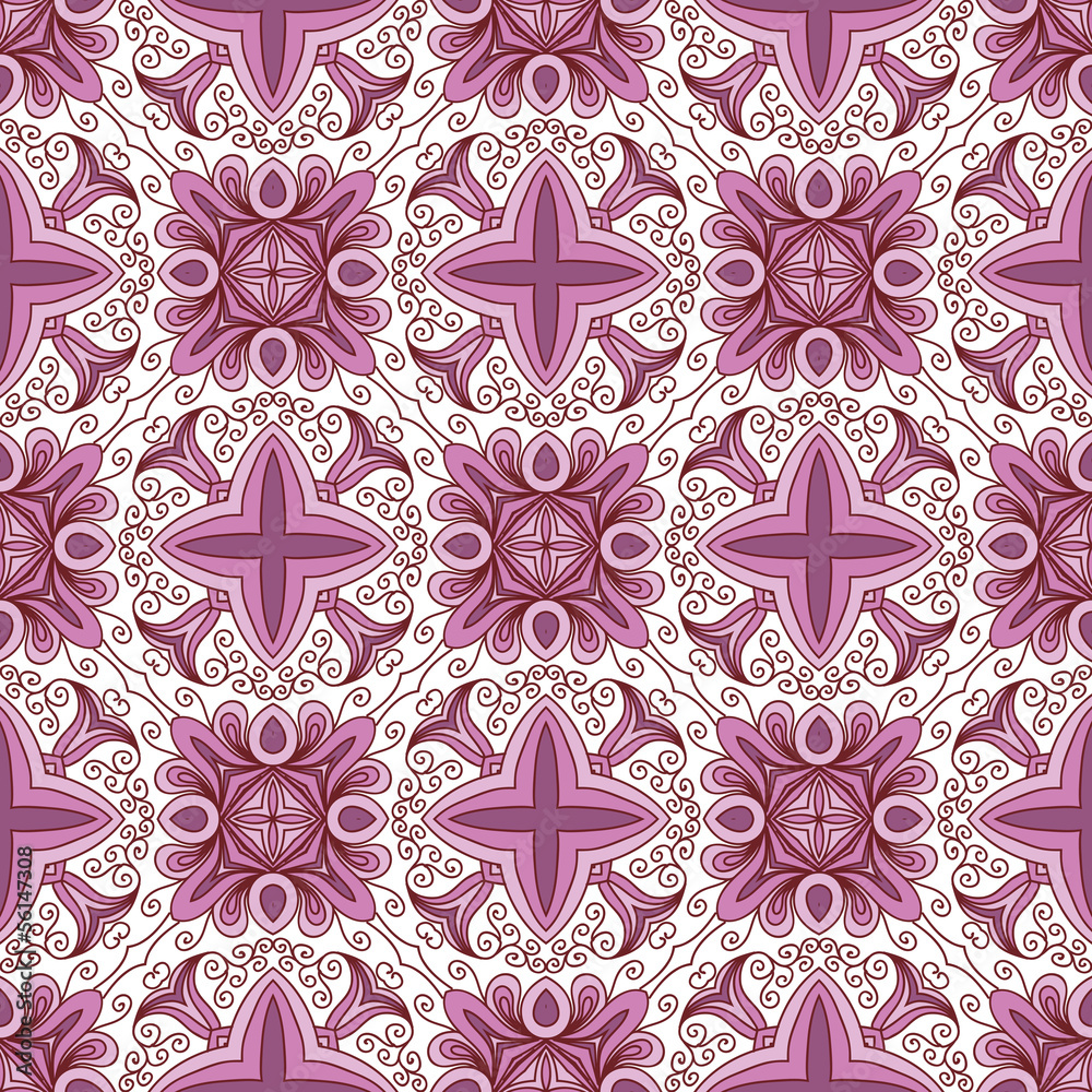 Ornamental seamless pattern Ornamental seamless pattern