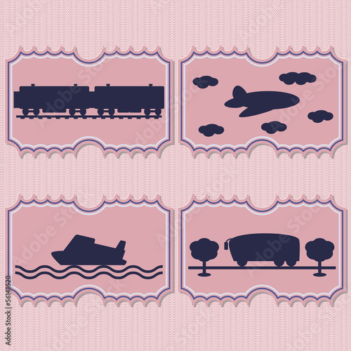 Illustration transport tickets